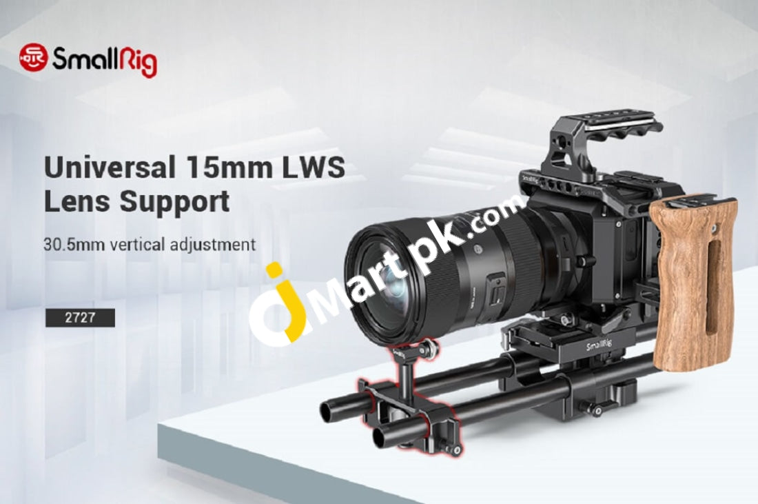 Smallrig 15Mm Lws Universal Lens Support - Imported From Uk