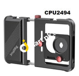 Smallrig Cpu2494 Professional Universal Mobile Phone Cage With 1/4-20 Threaded Holes & Cold Shoe -
