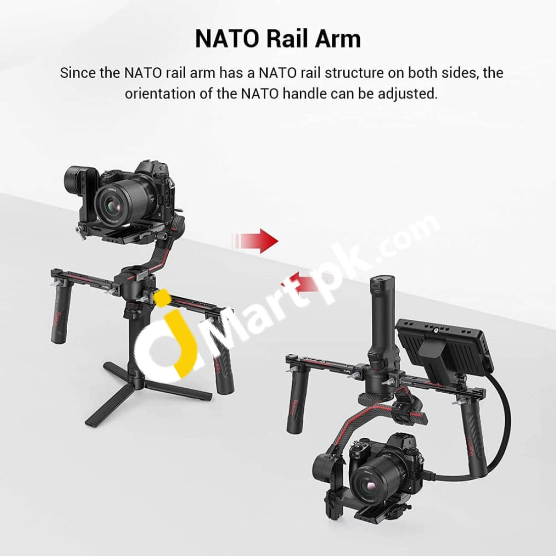 Smallrig Dual Handle Handgrip For Dji Rs 2 / Rsc 3 Pro Gimbal - 3027 Imported From Uk