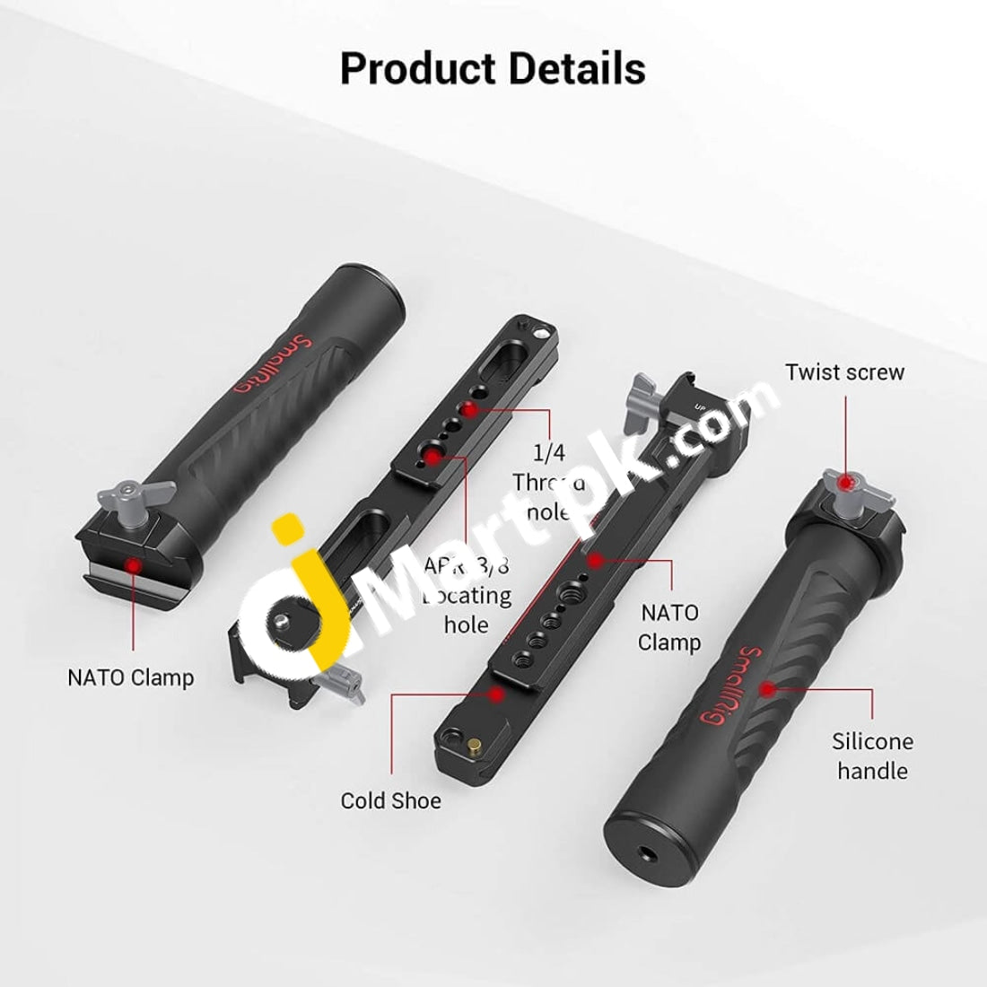 Smallrig Dual Handle Handgrip For Dji Rs 2 / Rsc 3 Pro Gimbal - 3027 Imported From Uk