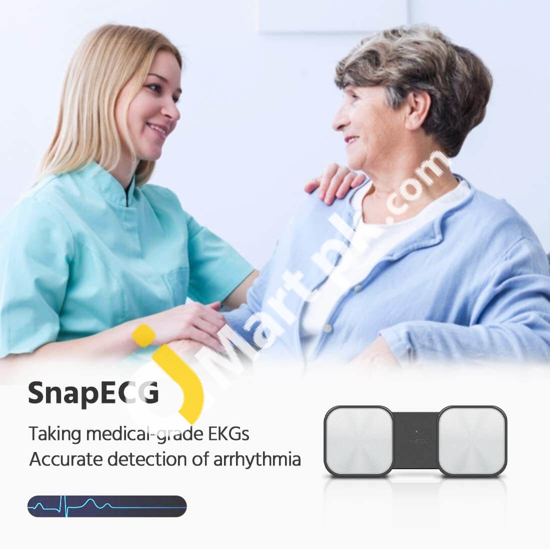 Snapecg Handheld Ecg Heart Rate Monitors Imported From Uk