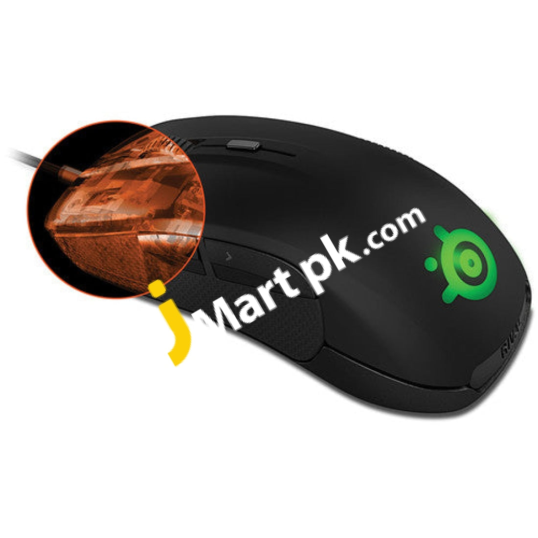 Steelseries Rival Optical Gaming Mouse (Black) - Designed In Denmark Imported From Uk