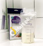 Swisspers Breast Milk Storage Bags 20 Pack - Made in Thailand - Imported from UK