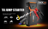 Tacklife T8 Car Jump Starter 800A Peak 18000Mah 12V Auto Battery Booster With Lcd Screen Portable