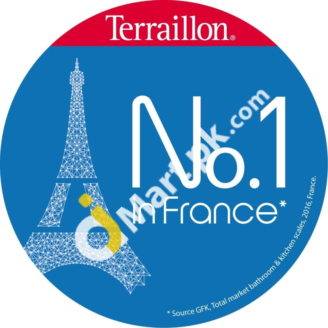 Terraillon® Evolutive Baby Scales With Weight Stabilization Tare Function Detachable Tray &