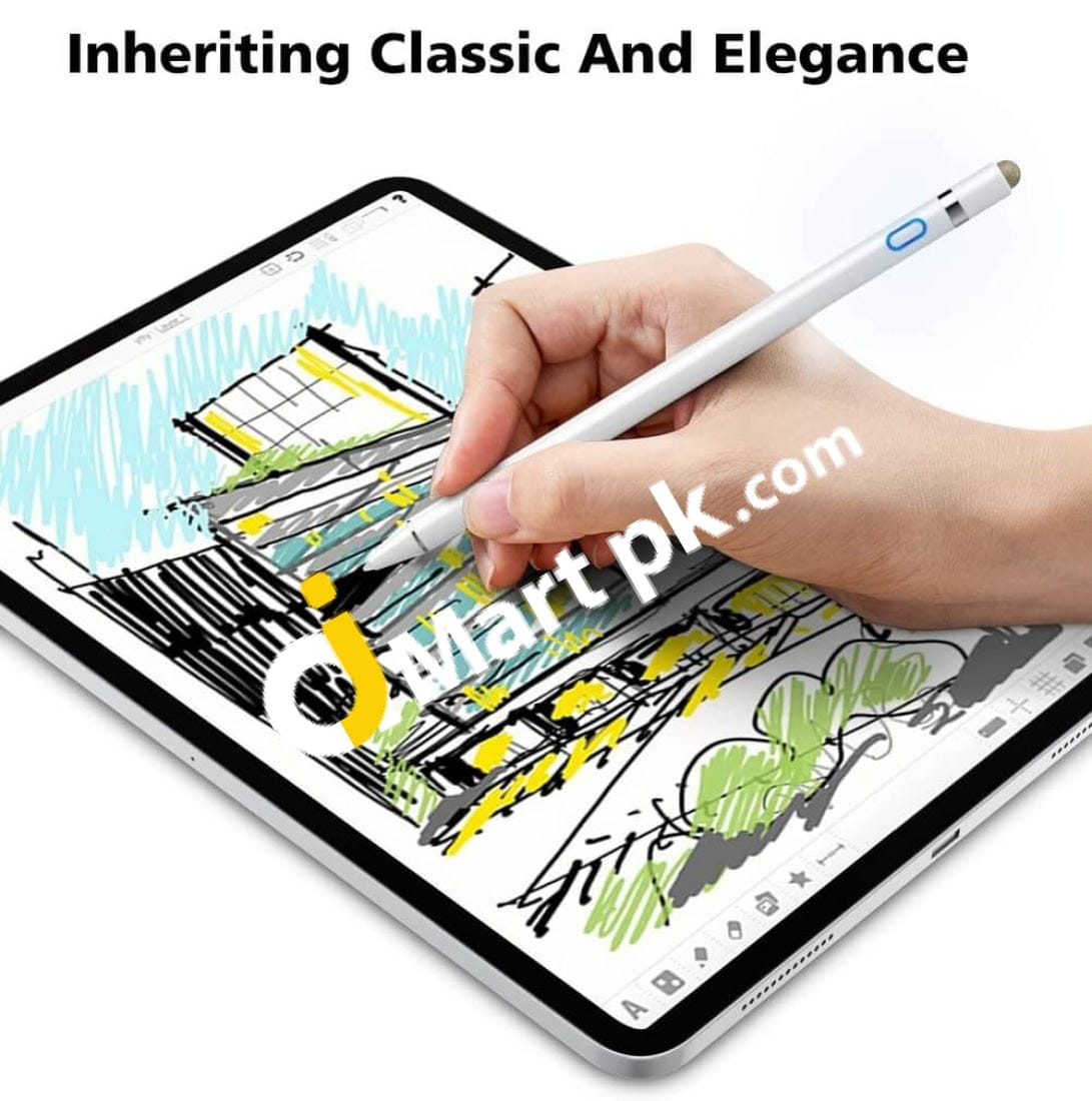 Moko Ipad Stylus Pen With Palm Rejection 2-In-1 Rechargeable Pencil - Imported From Uk