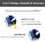 Moko Ipad Stylus Pen With Palm Rejection 2-In-1 Rechargeable Pencil - Imported From Uk
