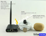 Titathink Tt520Pw 720P Hd Wireless Micro Hidden Pinhole Nanny Spy H.264 Network Ip Camera - Imported
