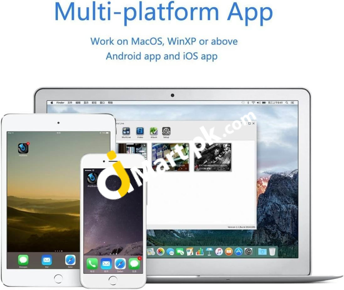 Titathink Tt520Pw 720P Hd Wireless Micro Hidden Pinhole Nanny Spy H.264 Network Ip Camera - Imported