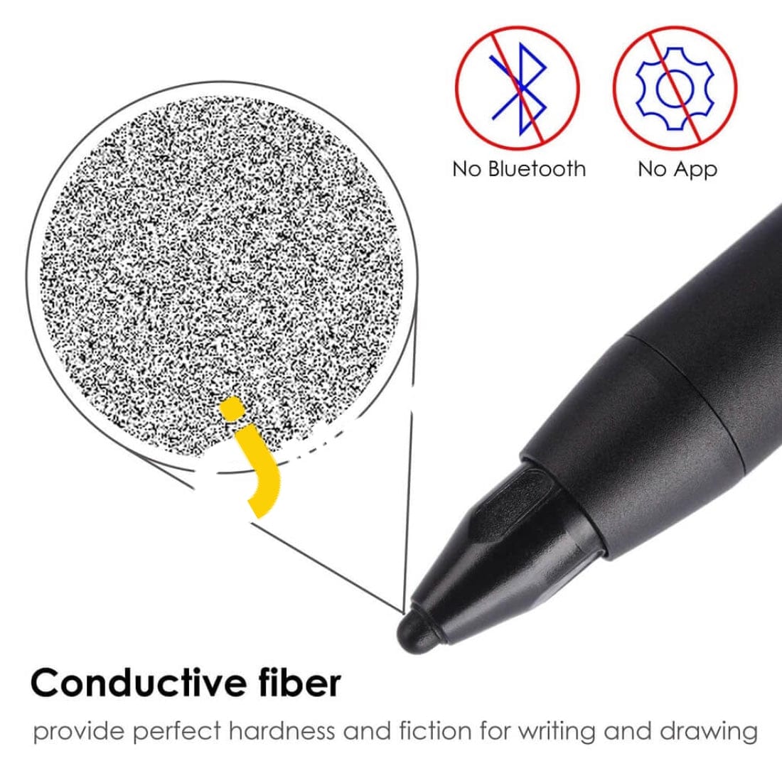 Trioffer Rechargeable Active Stylus Digital Pen With Adjustable Fine Tip For Accurate Writing