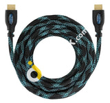 TWISTED VEINS HDMI High Speed With Ethernet Braided Cable HDMI Male To HDMI Male 4.5M/15ft - Imported From UK