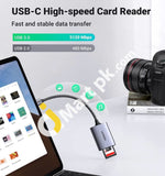 Ugreen Usb-C Sd Card Reader 2 In 1 Usb C Micro Memory For Tf Sdxc Sdhc Mmc Rs-Mmc Uhs-I Cards