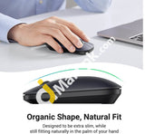 Ugreen Wireless Mouse 2.4G Silent With Usb Receiver Ultra Slim Optical Cordless 4000 Dpi - Imported