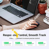 Ugreen Wireless Mouse 2.4G Silent With Usb Receiver Ultra Slim Optical Cordless 4000 Dpi - Imported