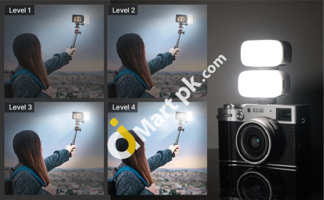 Camera Light Ulanzi Mini Rechargeable Pocket Sized 5600K Led Video With 4 Brightness Levels For