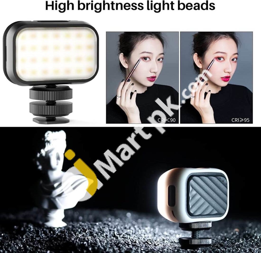 Camera Light Ulanzi Mini Rechargeable Pocket Sized 5600K Led Video With 4 Brightness Levels For