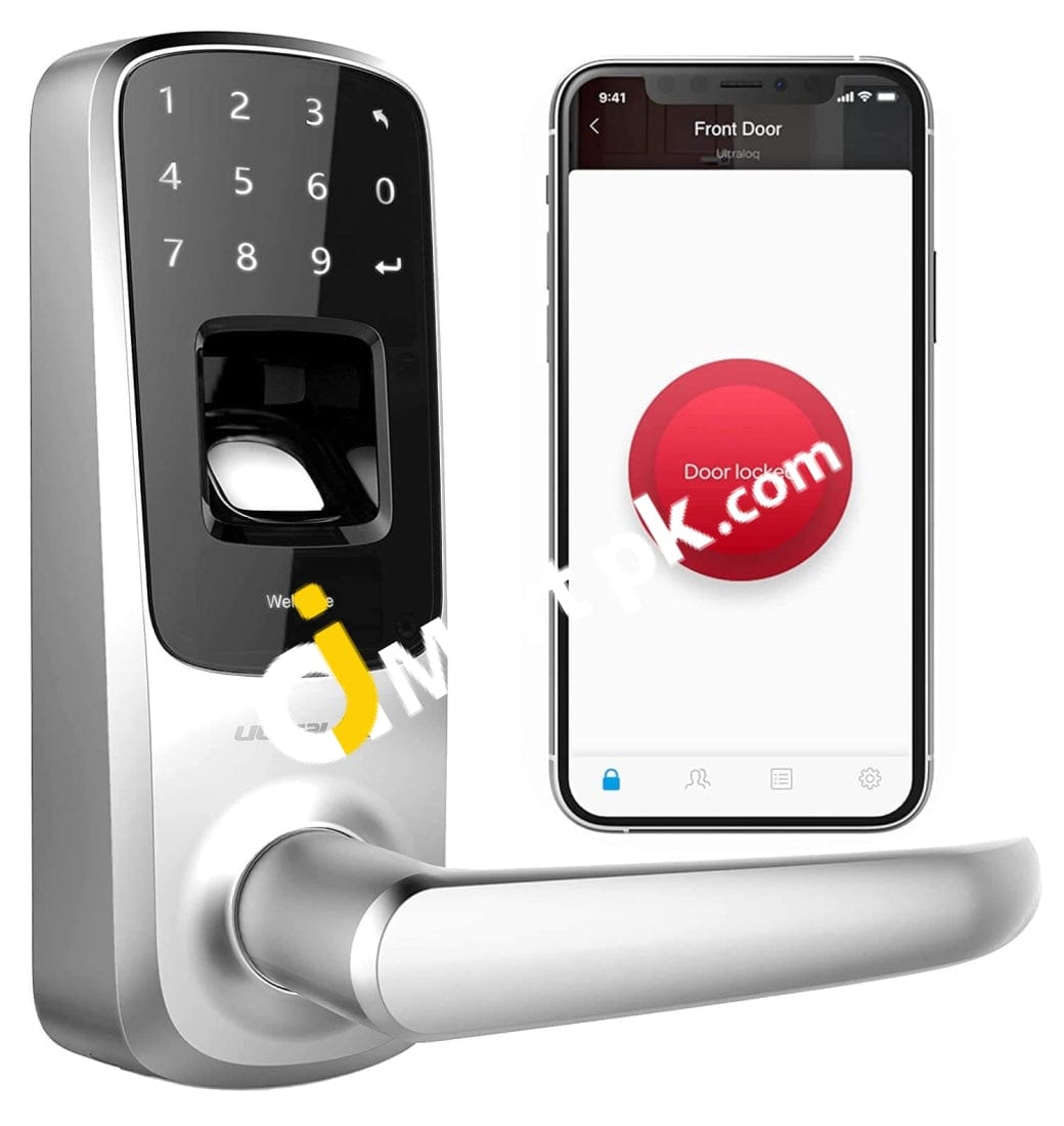 Ultraloq Ul3 Bt 2Nd Generation Advanced 5 In 1 Fingerprint And Touchscreen Smart Lock Electronic