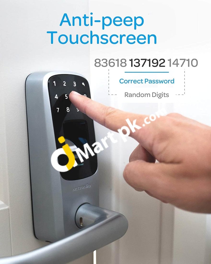 Ultraloq Ul3 Bt 2Nd Generation Advanced 5 In 1 Fingerprint And Touchscreen Smart Lock Electronic