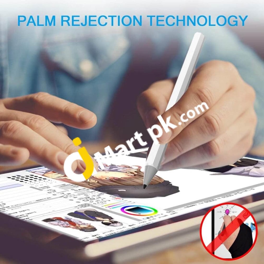 Usgmobi Stylus Pen For Ipad (2018-2020) With Palm Rejection High Precision - Imported From Uk