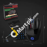 Utechsmart Venus Laser Mmo Gaming Mouse 16400 Dpi Wired High Precision Programmable Rgb - Imported