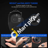 Utechsmart Venus Laser Mmo Gaming Mouse 16400 Dpi Wired High Precision Programmable Rgb - Imported