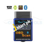 Vgate Elm327 V2.1 Bluetooth Obd2 Scan Tool Car Diagnostic Check Engine For Android Pc - Imported