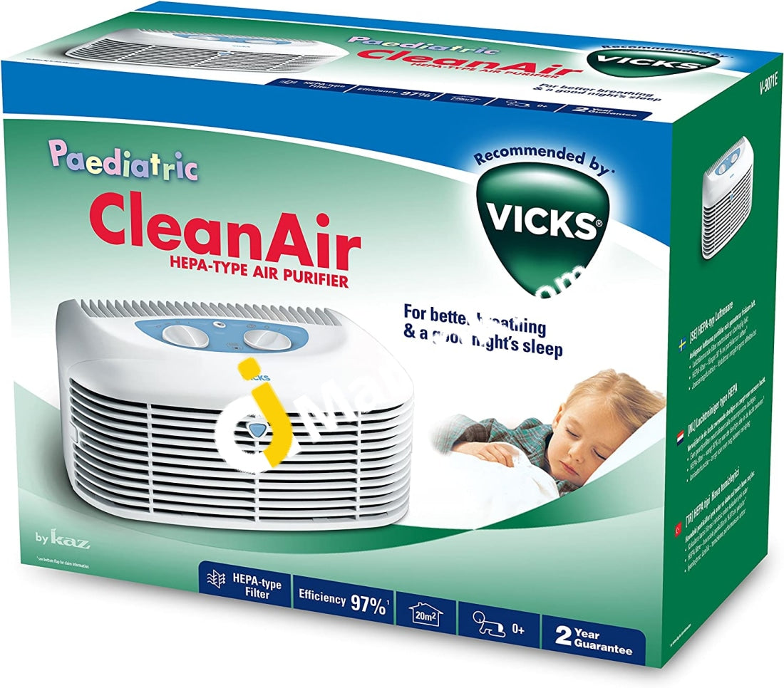 Vicks® Paediatric Clean Air Hepa-Type Purifier - Imported From Uk
