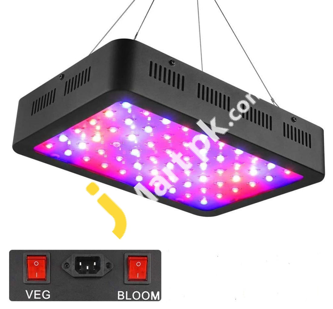 Wakyme 600W Led Grow Light Full Spectrum With Veg And Bloom Switch For Indoor Plants Flower -
