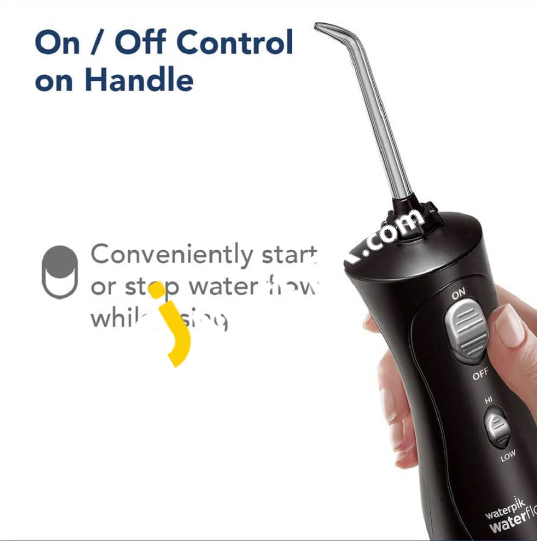 Waterpik Cordless Plus Waterflosser With 4 Jet Tips 200Ml Tank Capacity - Imported From Uk