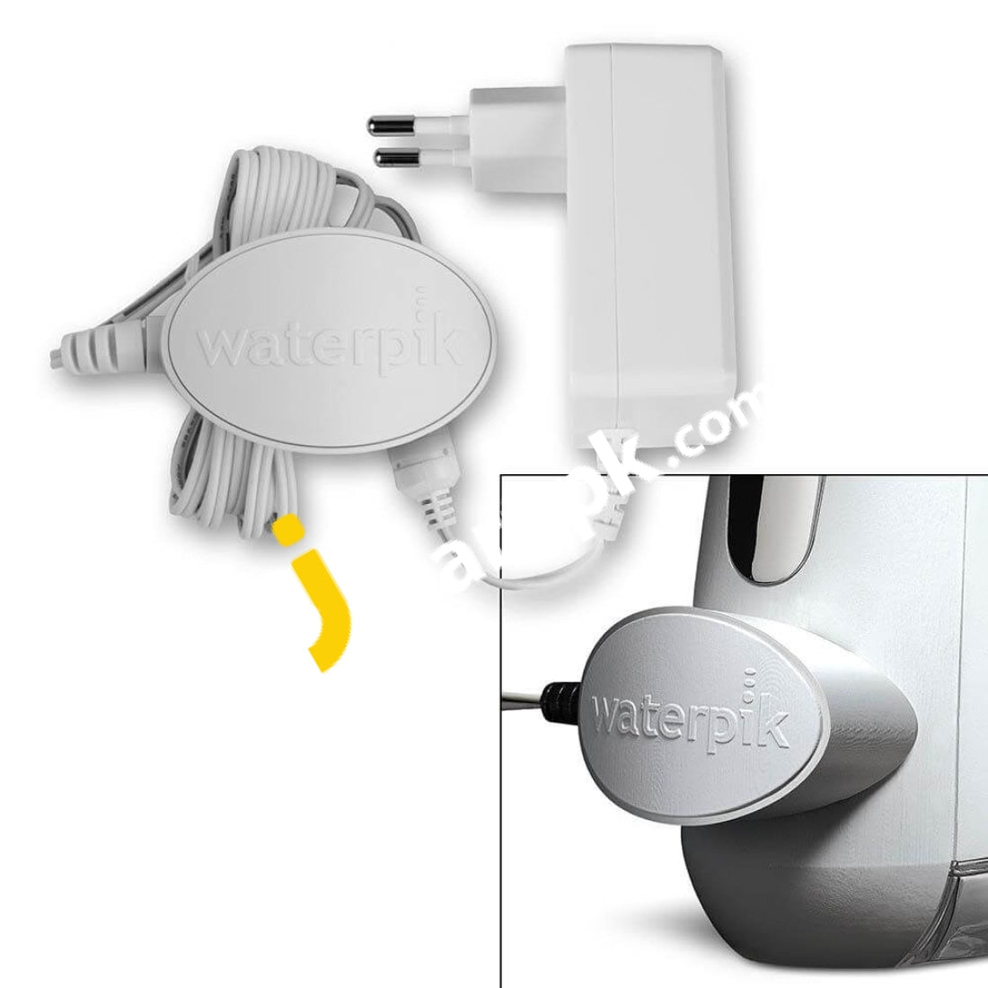 Waterpik® Cordless Advanced Waterflosser 207Ml Wireless Oral Irrigator With 4 Attachments 3 Pressure