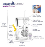 Waterpik Whitening Professional Water Flosser Electric Oral Irrigator Whitens Teeth Gently -