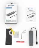Wavlink Thunderbolt 3 Pcle M.2 Nvme Ssd Enclosure Usb C 40Gbps Transmission Aluminum For Ucb-C To M