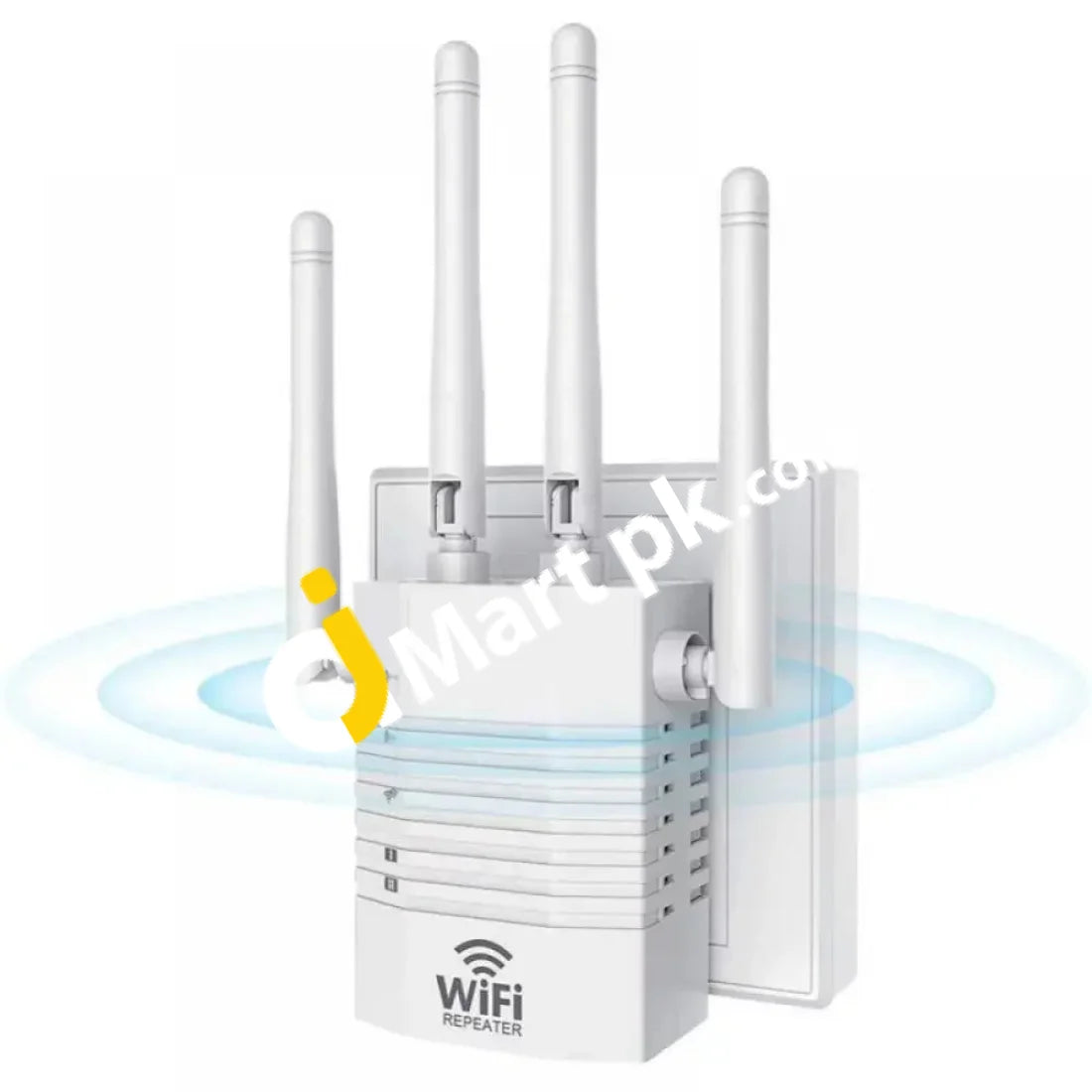 Wifi Dual Band Repeater 1200Mbps High Speed Range Extender With 2 Ethernet Port 5Ghz & 2.4Ghz