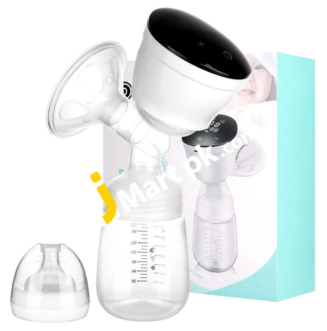 Wilbee Rechargeable Breast Pump With Led Touch Screen 3 Modes 9 Suction Levels Massage & Memory