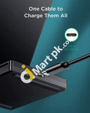 3 In 1 Wireless Charging Station 15W For Iphone/Airpods/Apple Watch Fast Stand - Imported From Uk