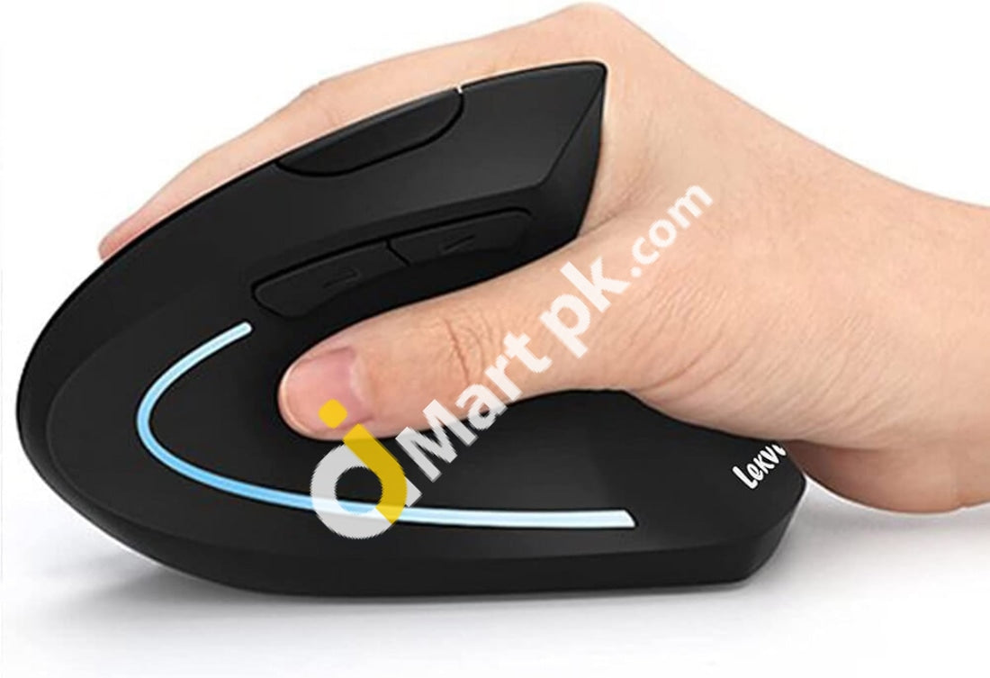 Ergonomic Mouse Vertical Wireless - Rechargeable 2.4Ghz Optical Mice