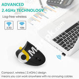 Ergonomic Mouse Vertical Wireless - Rechargeable 2.4Ghz Optical Mice