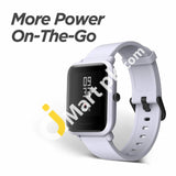 Amazfit Bip Smartwatch By Huami With All-Day Heart Rate & Activity Tracking Sleep Monitoring Gps