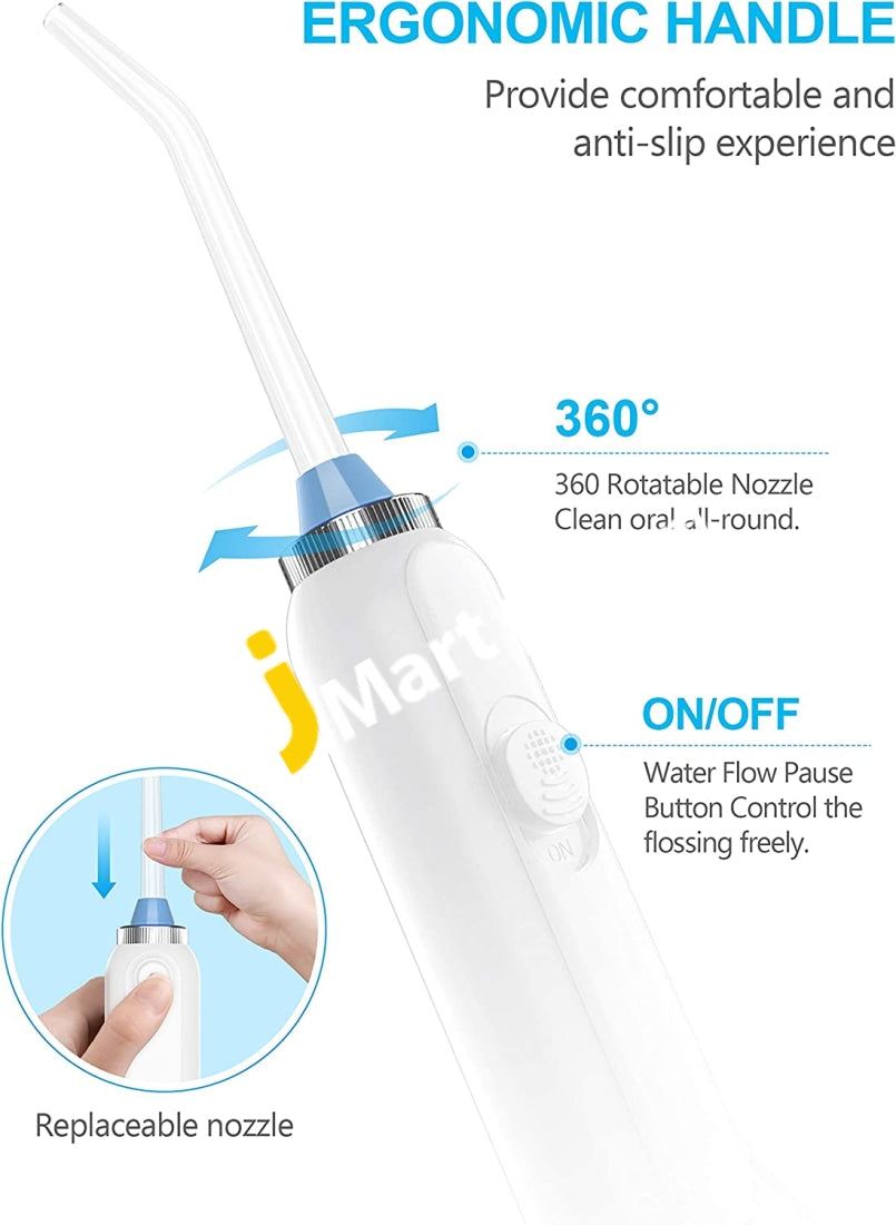Youngdo 600Ml Oral Irrigator With 4 Jet Tips 3 Modes Adjustable Water Pressure Ipx7 Waterproof Usb