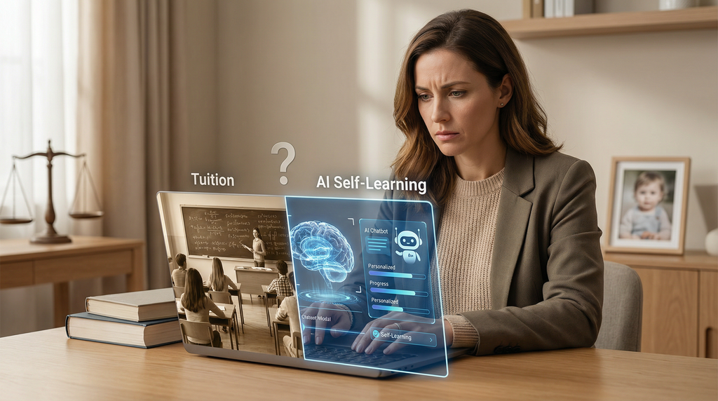 Tuition vs. Self-Learning in the Age of AI: What today’s Parents Need to Know