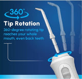Waterpik Ultra Professional Water Flosser, Dental Plaque Removal Tool with 7 Tips, Advanced Pressure Control System, 10 Pressure Settings, 90s of Water Capacity - Imported from UK