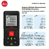 Laicetl 70M Digital Laser Distance Meter with 2 Bubble Level, Measure Distance, Area, Volume, Pythagorean Mode, Unit Switching Data Storage - Imported from UK