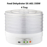 Food Dehydrator (4 Tray) 350W Food Drying Machine with LED Display Digital Temperature Controls, Dehydrates Fruit, Vegetable, Meat, Jerky, Herbs & More (Amazon Product Without Box) - Imported from UK