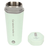 Car Portable 350ml Electric Cup 12V/7A 80W Heating Capacity 304 Stainless Steel Liner Auto-Shut-Off - Imported from UK