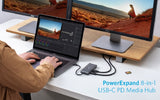 Anker USB C Hub, PowerExpand 8-in-1 USB C Adapter with Dual 4K HDMI, 100W Power Delivery, 1 Gbps Ethernet, 2x USB 3.0 Data Ports, SD & microSD Card Reader - Imported from UK