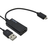 MyDP SlimPort to HDMI with USB Adapter HD TV Adapter Converter 1M Cable - Imported from UK