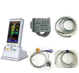 Handheld Vital Signs Monitor, NIBP+SPO2+Temp (3-in-1) 3.5" TFT Color Screen Veterinary Equipment - Imported from UK
