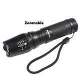 SKYWOLFEYE TLY-S21 LED Flashlight With 5 Light Modes, Zoomable 5000 Lumens (Container Product Without Box) - Imported from UK