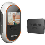 Door knock detection sensor camera