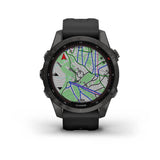 Garmin Fenix® 7S Sapphire Solar Premium Multiport GPS Smart Watch - Imported from UK